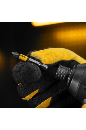 Бита PZ2х50, сталь легированная S2, 10 шт., круглый профиль, отрывная упаковка, , Е 6,3 Denzel