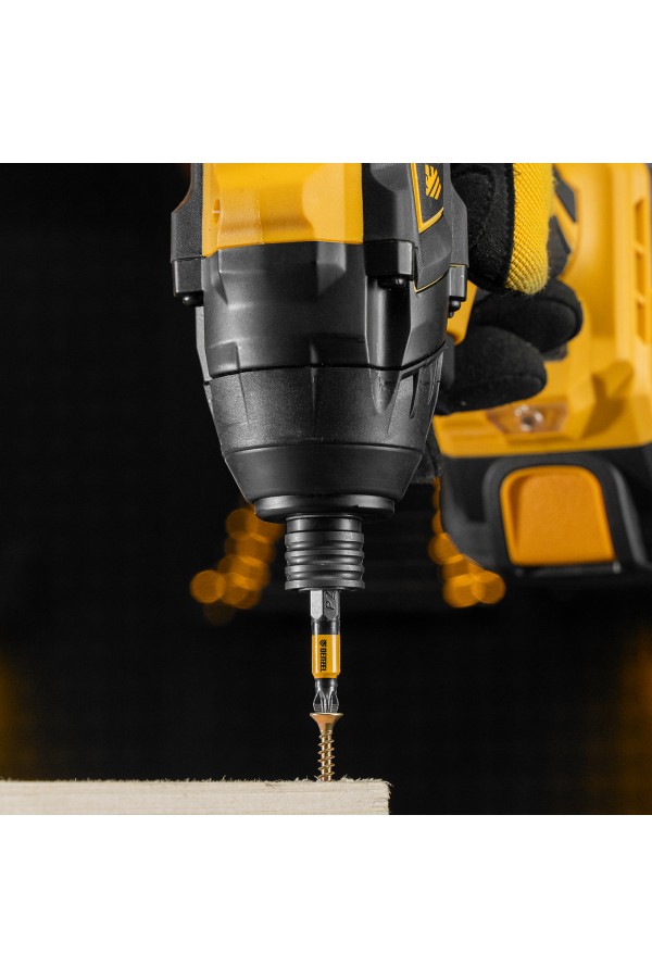 Бита PZ2х50, сталь легированная S2, 10 шт., круглый профиль, отрывная упаковка, , Е 6,3 Denzel