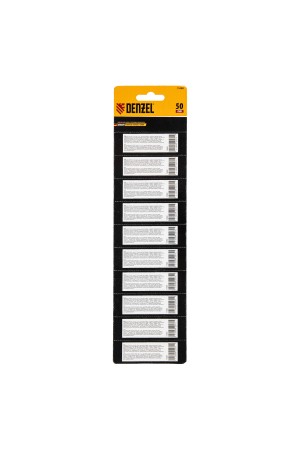 Бита PZ2х50, сталь легированная S2, 10 шт., круглый профиль, отрывная упаковка, , Е 6,3 Denzel