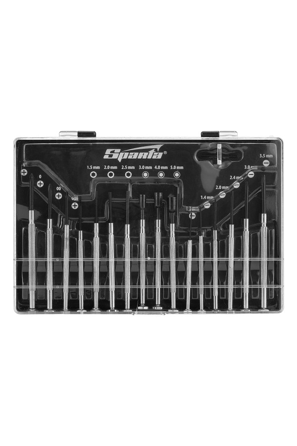 Набор отверток для точной механики, 16 шт, Sparta