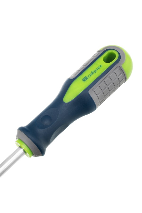 Отвертка, PH3 х 150 мм, CrV, трехкомпонентная рукоятка Сибртех