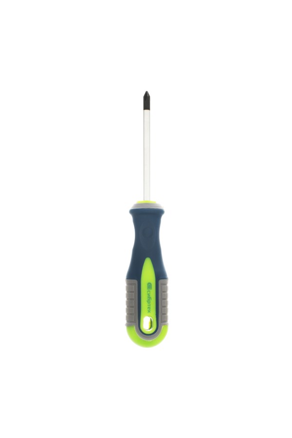 Отвертка, PH1 х 75 мм, CrV, трехкомпонентная рукоятка Сибртех