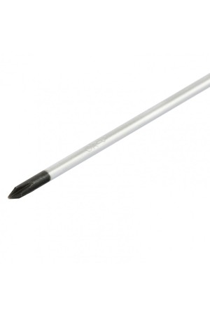 Отвертка, PH0 х 80 мм, CrV, трехкомпонентная рукоятка Сибртех