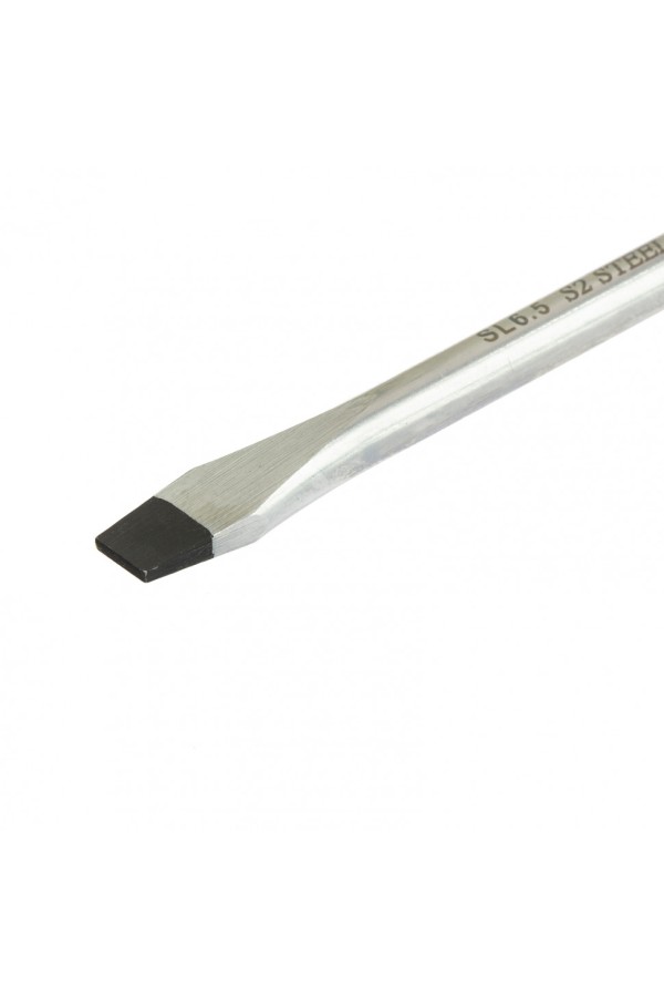 Отвертка Profi, SL6.5 х 100 мм, S2, двухкомпонентная рукоятка Matrix