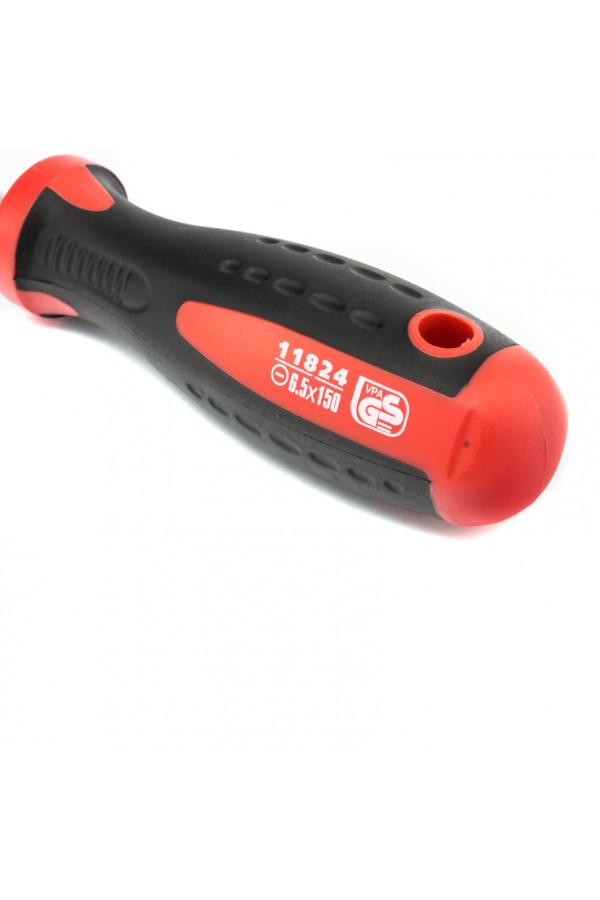 Отвертка Profi, SL6.5 х 150 мм, S2, двухкомпонентная рукоятка Matrix