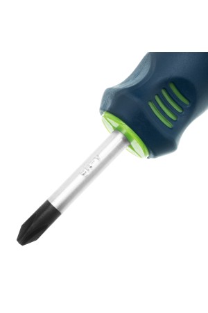 Отвертка, PH2 х 38 мм, CrV, двухкомпонентная рукоятка Сибртех