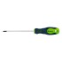 Отвертка, PH0 х 100 мм, CrV, двухкомпонентная рукоятка Сибртех