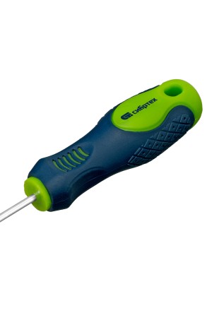 Отвертка, PH0 х 100 мм, CrV, двухкомпонентная рукоятка Сибртех
