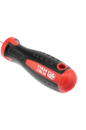 Отвертка Profi, PH0 х 100 мм, S2, двухкомпонентная рукоятка Matrix