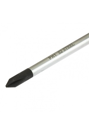 Отвертка Profi, PH1 х 75 мм, S2, двухкомпонентная рукоятка Matrix