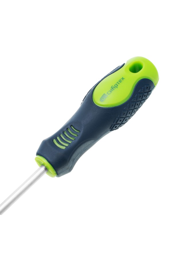 Отвертка, PH1 х 150 мм, CrV, двухкомпонентная рукоятка Сибртех