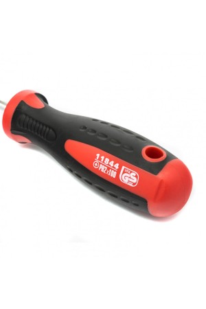 Отвертка Profi, PH2 х 100 мм, S2, двухкомпонентная рукоятка Matrix