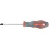 Отвертка Profi, PZ0 х 75 мм, SVСM, двухкомпонентная рукоятка Matrix