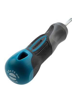 Отвертка SL3 x 75 мм, S2, трехкомпонентная рукоятка Gross