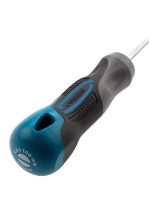 Отвертка SL4 x 100 мм, S2, трехкомпонентная рукоятка Gross