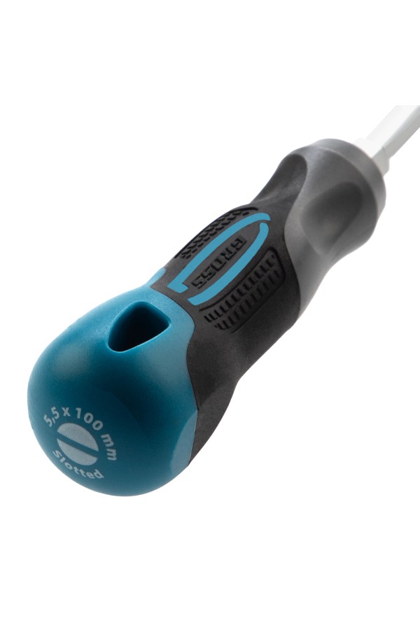 Отвертка SL5.5 x 100 мм, S2, трехкомпонентная рукоятка Gross