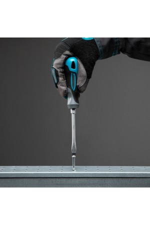 Отвертка SL6.5 x 100 мм, S2, трехкомпонентная рукоятка Gross