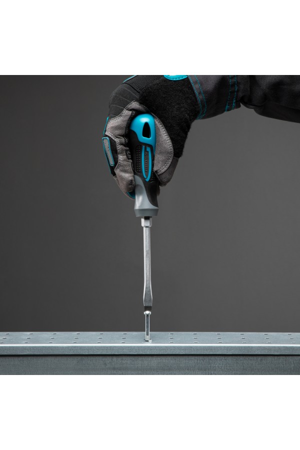 Отвертка SL6.5 x 100 мм, S2, трехкомпонентная рукоятка Gross