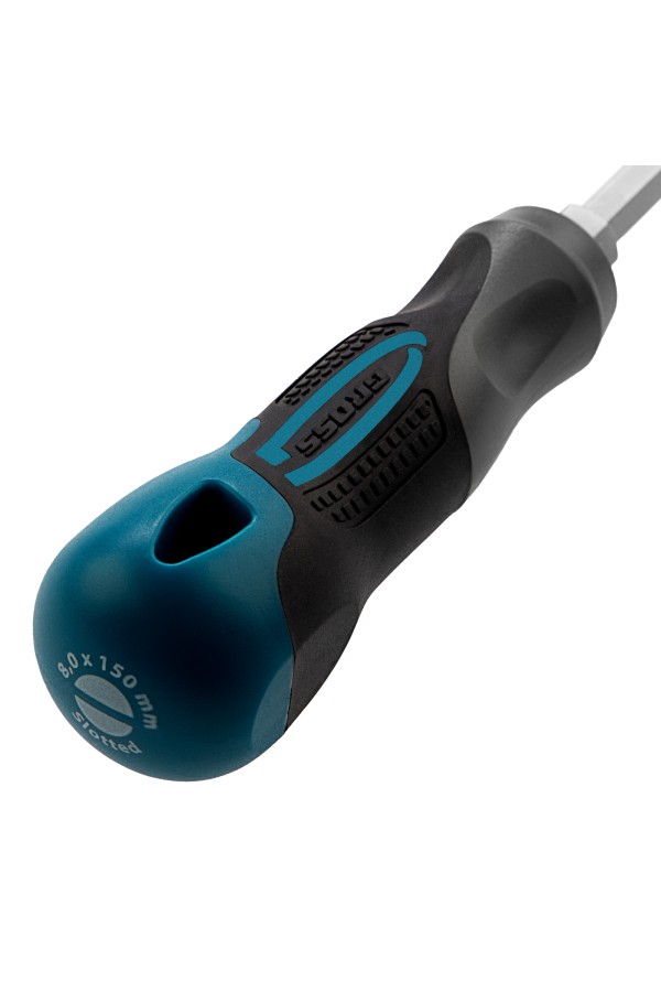 Отвертка SL8 x 150 мм, S2, трехкомпонентная рукоятка Gross