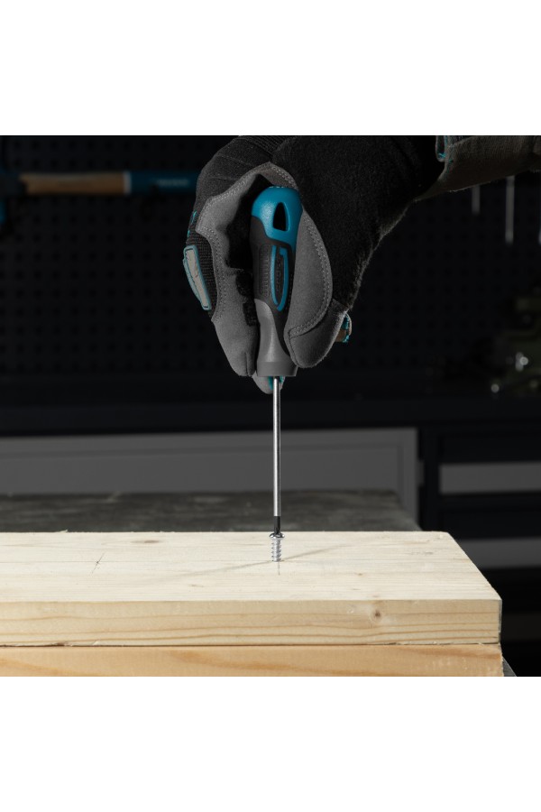 Отвертка PZ0 x 75 мм, S2, трехкомпонентная ручка Gross