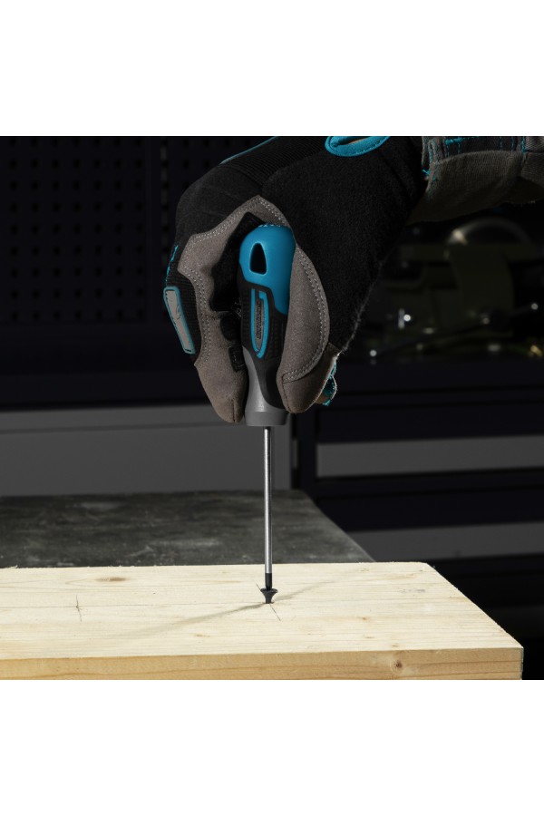 Отвертка PZ0 x 75 мм, S2, трехкомпонентная ручка Gross