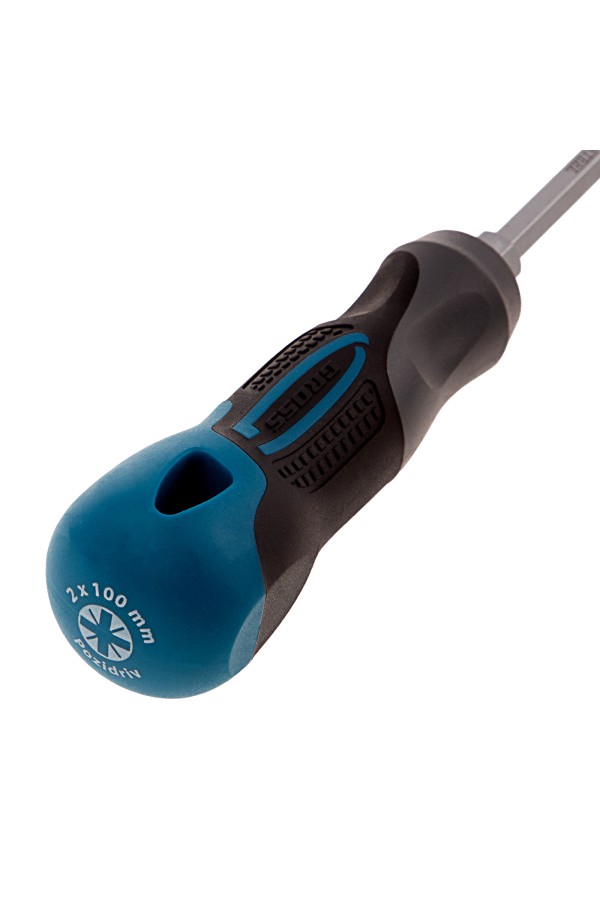 Отвертка PZ2 x 100 мм, S2, трехкомпонентная ручка Gross