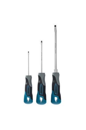Набор отверток SL, 3 шт, S2, трехкомпонентная рукоятка Gross