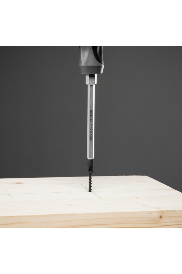 Набор отверток комбинированный 2 шт, S2, трехкомпонентная рукоятка Gross