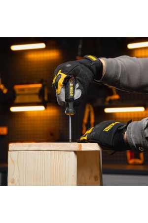 Отвертка PH1х75 мм, CrV, трехкомпонентная рукоятка Denzel