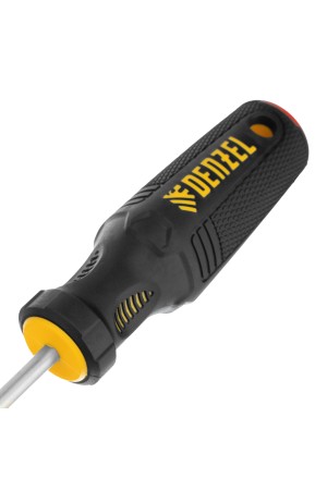 Отвертка PH1х75 мм, CrV, трехкомпонентная рукоятка Denzel