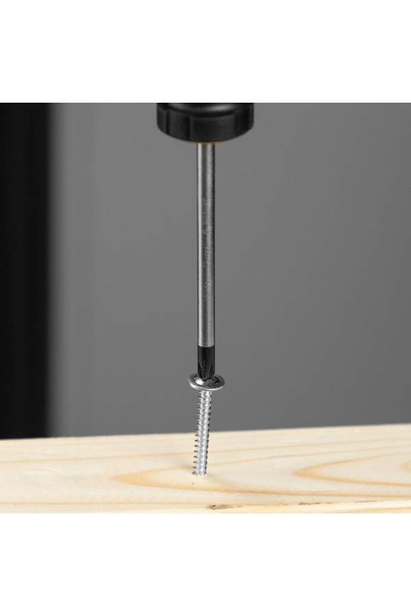 Отвертка, PH1х75 мм, S2, 3к рукоятка Denzel