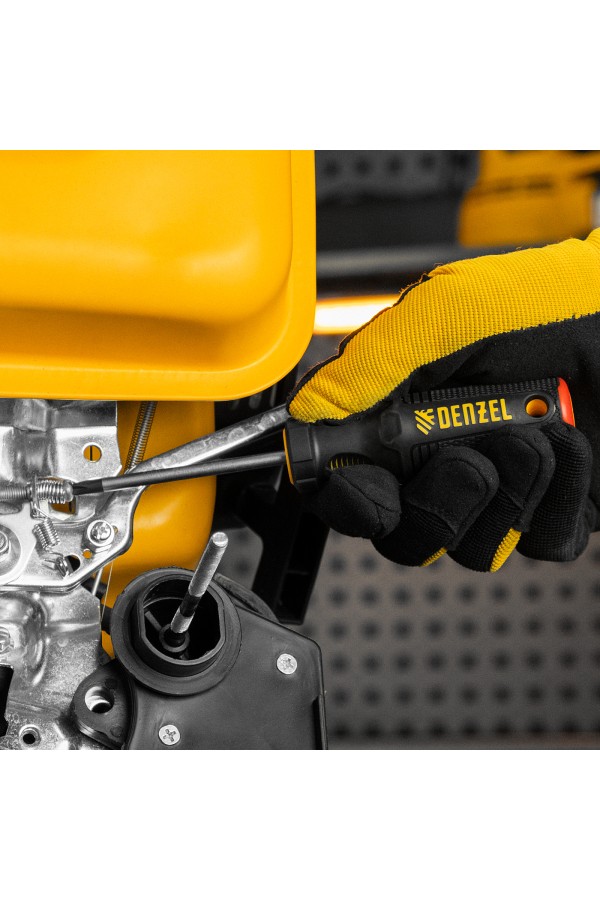 Отвертка, PH1х75 мм, S2, 3к рукоятка Denzel