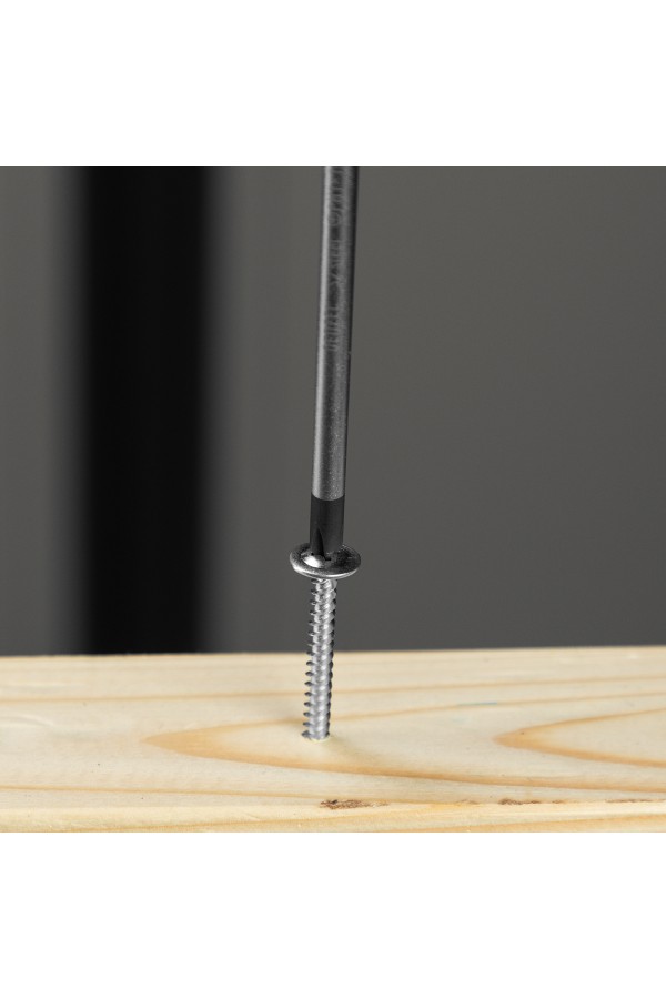 Отвертка, PH1х100 мм, S2, 3к рукоятка Denzel