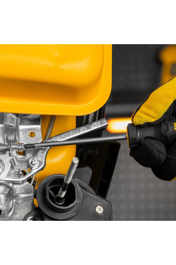 Отвертка, PH1х100 мм, S2, 3к рукоятка Denzel