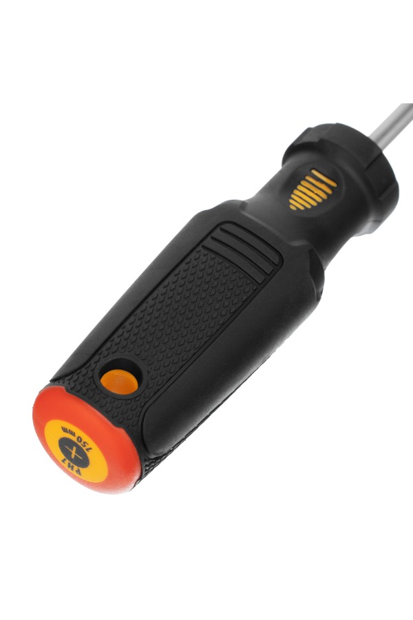 Отвертка PH1х150 мм, CrV, трехкомпонентная рукоятка Denzel