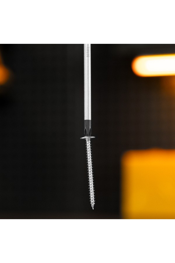 Отвертка, PH1х150 мм, S2, 3к рукоятка Denzel