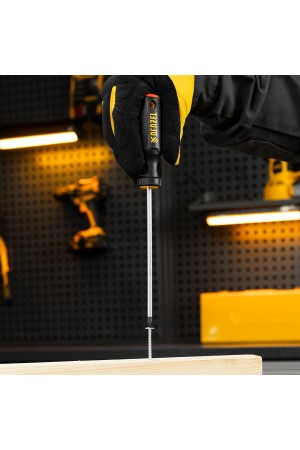 Отвертка, PH1х150 мм, S2, 3к рукоятка Denzel