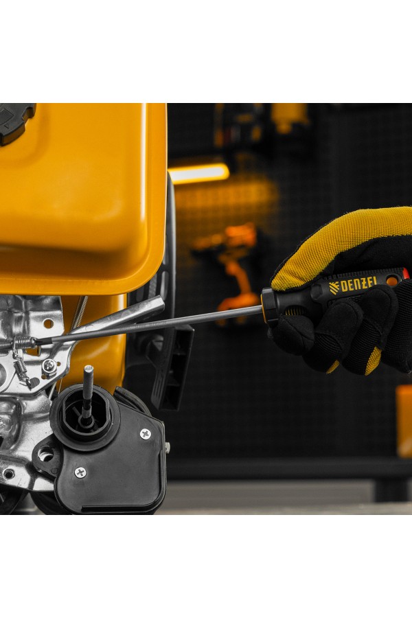 Отвертка, PH1х150 мм, S2, 3к рукоятка Denzel