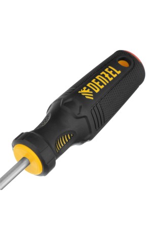 Отвертка PH2х100 мм, CrV, трехкомпонентная рукоятка Denzel