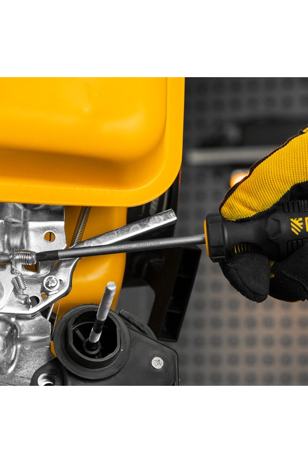 Отвертка, PH2х100 мм, S2, 3к рукоятка Denzel