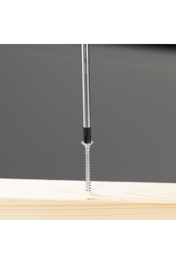 Отвертка, PH2х150 мм, S2, 3к рукоятка Denzel