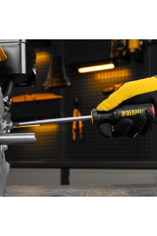 Отвертка, PH3х150 мм, S2, 3к рукоятка Denzel