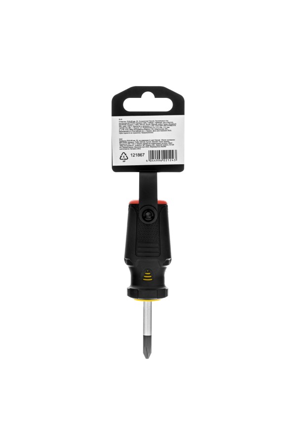Отвертка, PH2х38 мм, S2, 3к рукоятка Denzel