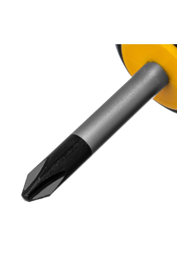 Отвертка, PH2х38 мм, S2, 3к рукоятка Denzel