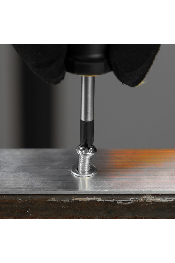 Отвертка, PH2х38 мм, S2, 3к рукоятка Denzel