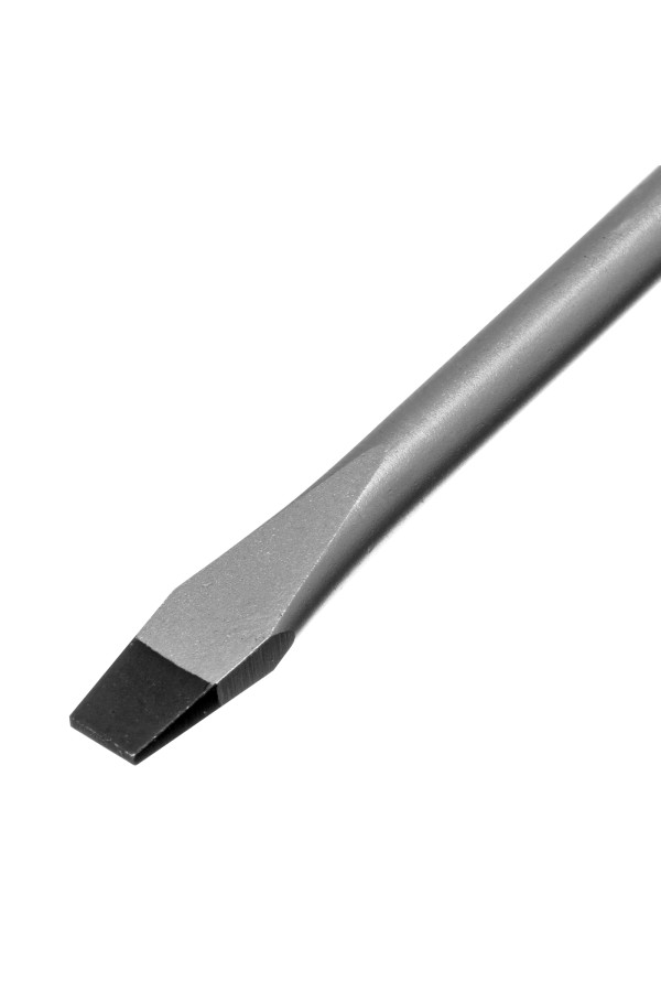 Отвертка, SL4х100 мм, S2, 3к рукоятка Denzel