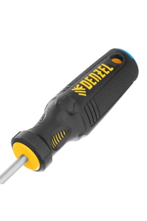 Отвертка SL5x100 мм, CrV, трехкомпонентная рукоятка Denzel