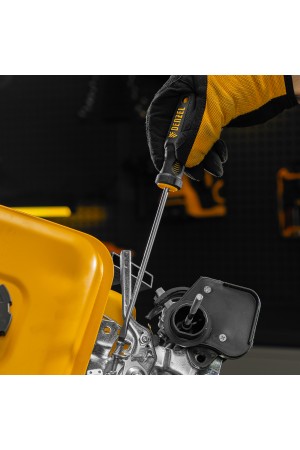 Отвертка SL5x150 мм, CrV, трехкомпонентная рукоятка Denzel