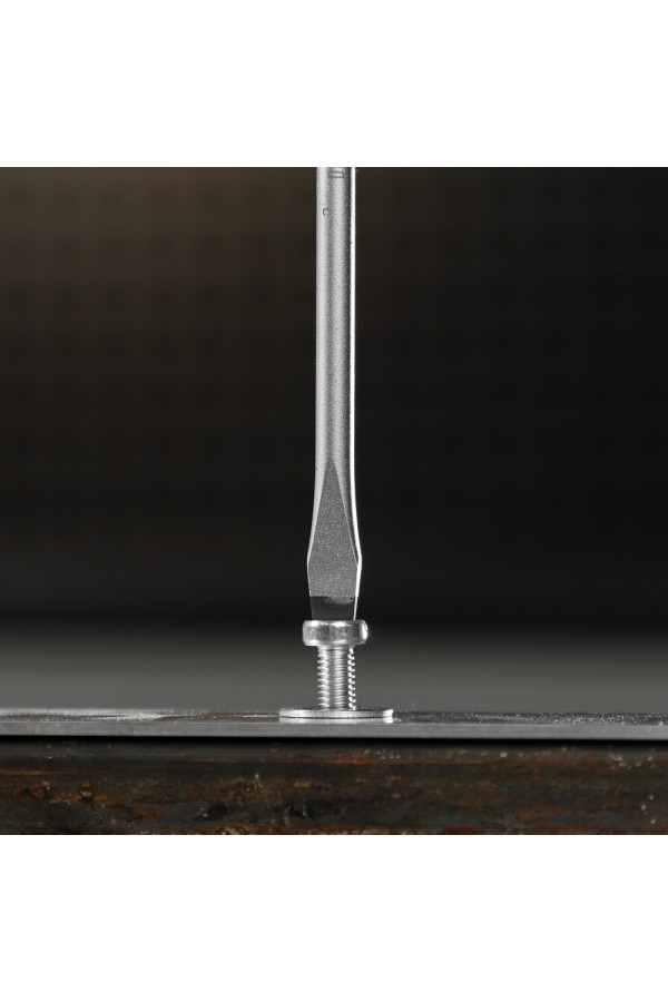 Отвертка, SL5x150 мм, S2, 3к рукоятка Denzel