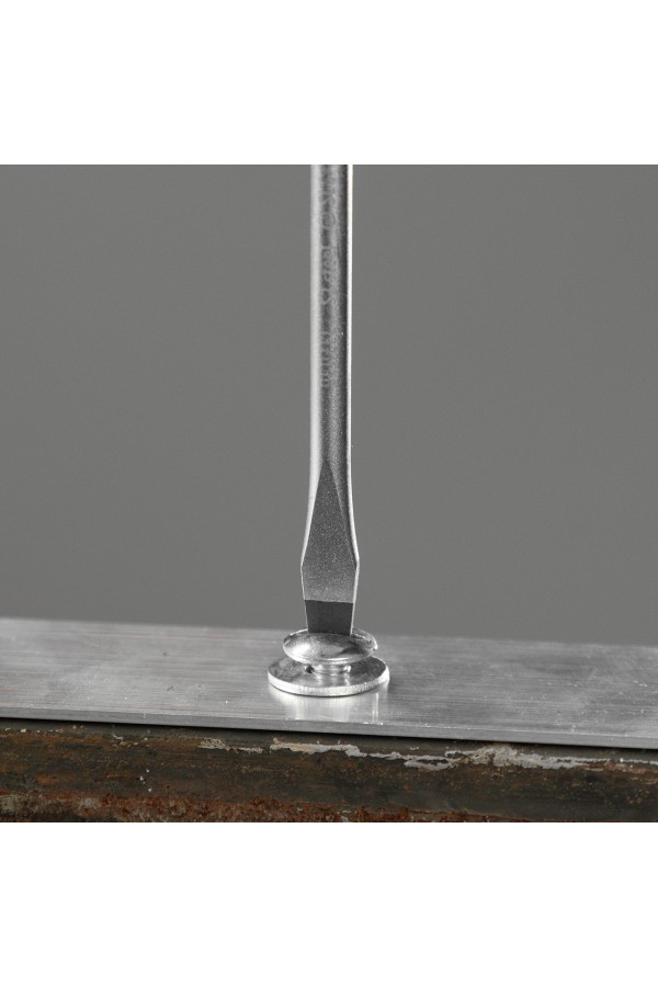 Отвертка, SL6x100 мм, S2, 3к рукоятка Denzel